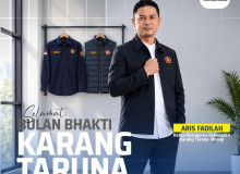 Karang Taruna Mesuji Sampaikan Ucapan Selamat Bulan Bhakti ke-66