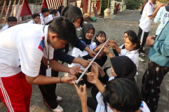 Bekali 68 Penerima Beasiswa, USM Gelar Character Building untuk Cetak Generasi Mandiri