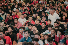 Nobar Timnas di Gubernuran Jateng: Ruang Kebersamaan Warga dan Penggerak UMKM