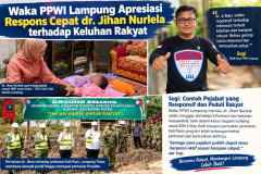 Waka PPWI Lampung Apresiasi Respons Cepat dr. Jihan Nurlela terhadap Keluhan Masyarakat