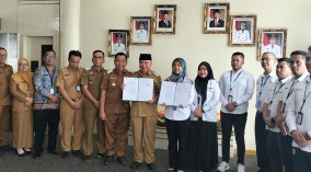 Pemkab Tanggamus dan PLN UP3 Pringsewu Perkuat Kerja Sama PBJT dan Penerangan Jalan Umum