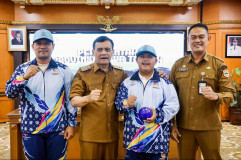Lepas Kontingen PeSONas II ke NTT,  Gubernur Pacu Atlet Disabilitas Jateng Borong Emas