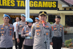 Wakapolres Tanggamus Tekankan 11 Program Quick Wins Kapolri, Perketat Pengawasan Narkoba dan Pelayanan SPKT Ramah Korban