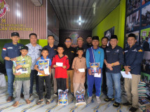 PD IWO Lampung Timur Santuni Anak Yatim dan Duafa, Perkuat Kepedulian Sosial