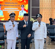 Bupati Tanggamus Lantik Dua Pj Kepala Pekon, Tekankan Pelayanan Tanpa Pandang Bulu