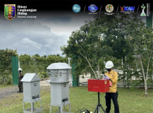 Udara Bandar Lampung Aman , Warga Diimbau Tetap  Jaga Kesehatan Dan  Lingkungan