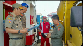 Satpol PP dan Diskoperindag Mesuji Perketat Pengawasan Solar Bersubsidi
