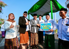 Peringati HSN di Kota Tegal, Ahmad Luthfi Ajak 555 Ribu Santri Perangi Kemiskinan