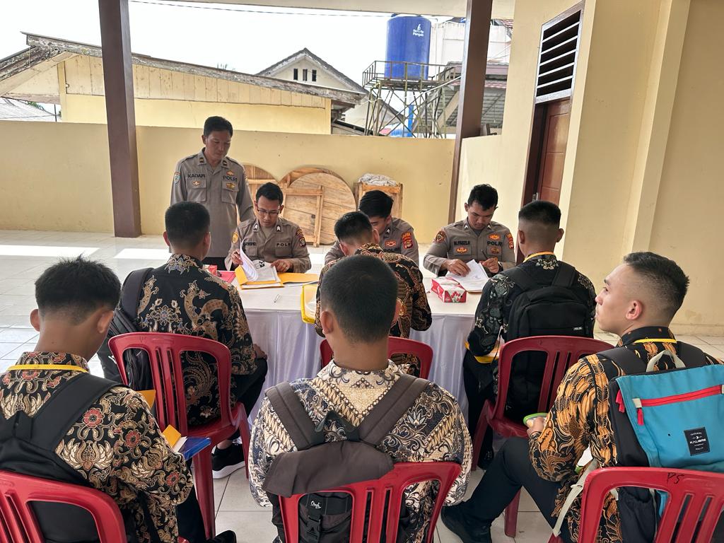 Sebanyak 143 Casis Ikuti Rikmin Tahap Awal di Polres Lambar