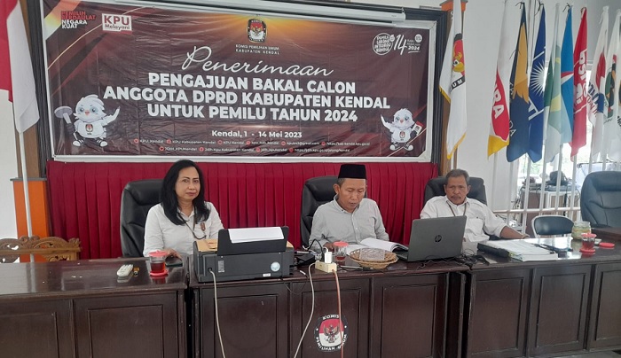 Hari Ketiga Pendaftaran Bacaleg DPRD, Belum Ada Parpol yang Daftar ke KPU Kendal