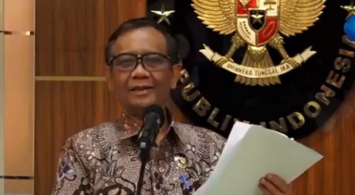 Menko Mahfud MD Umumkan Satgas TPPU Terbentuk untuk Usut Rp349 Triliun di Kemenkeu