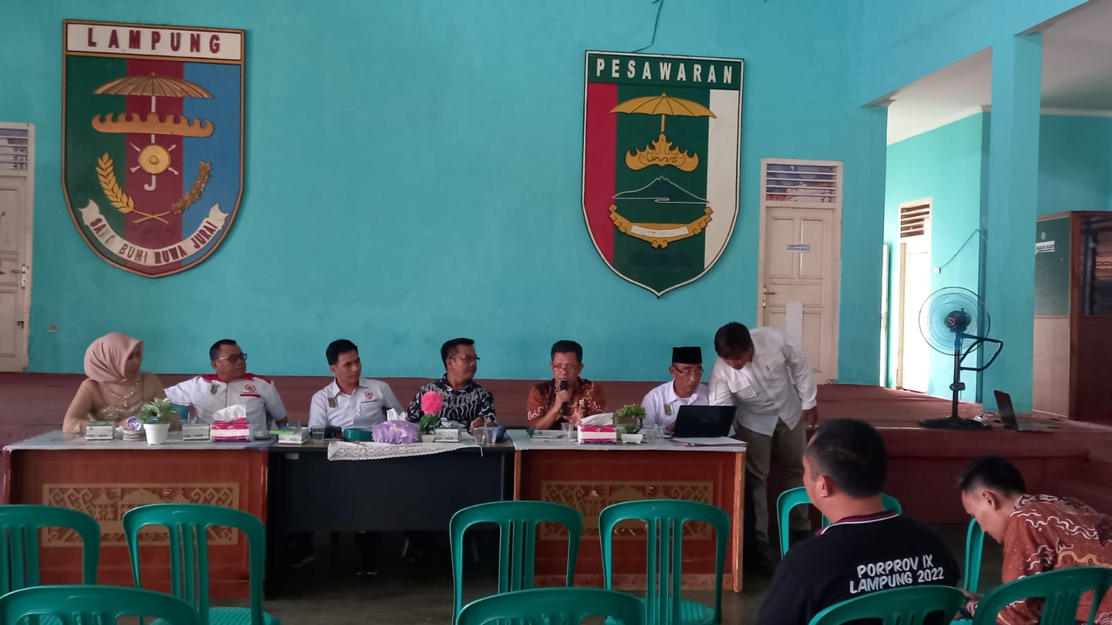 Sonny Pimpin Rakor Bonus Atlet Pesawaran di Porprov 2022