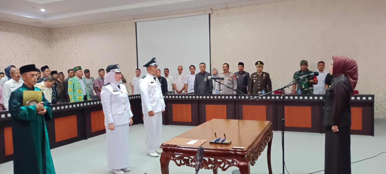 Dua Kepala Tiyuh PAW Resmi Dilantik, Dengan Masa Jabatan 2023-2027