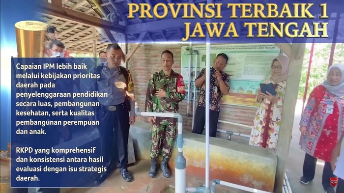 Jateng Provinsi Terbaik pada Penghargaan Pembangunan Daerah 2023