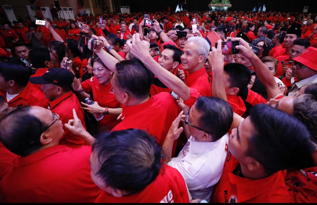 Siapkan Hattrick, Ganjar Minta Pendukungnya Waspada, Lawan Nyontek Cara PDIP Menangkan Pilpres dan Pilkada 
