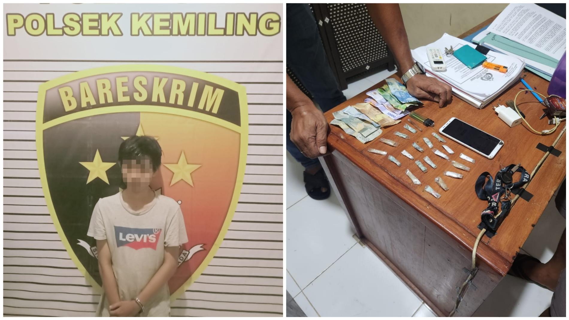 Transaksi Sabu via Instagram dan COD di Tepi Jl. Purnawirawan, Langkapura