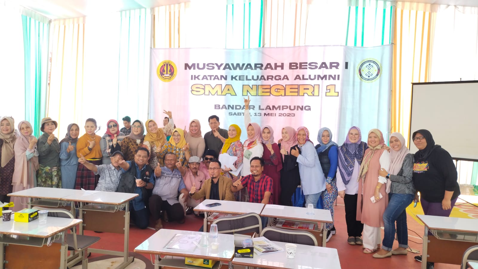 Perkuat Silaturahmi dan Jaringan, SMAN 1 Bandarlampung Bentuk IKA