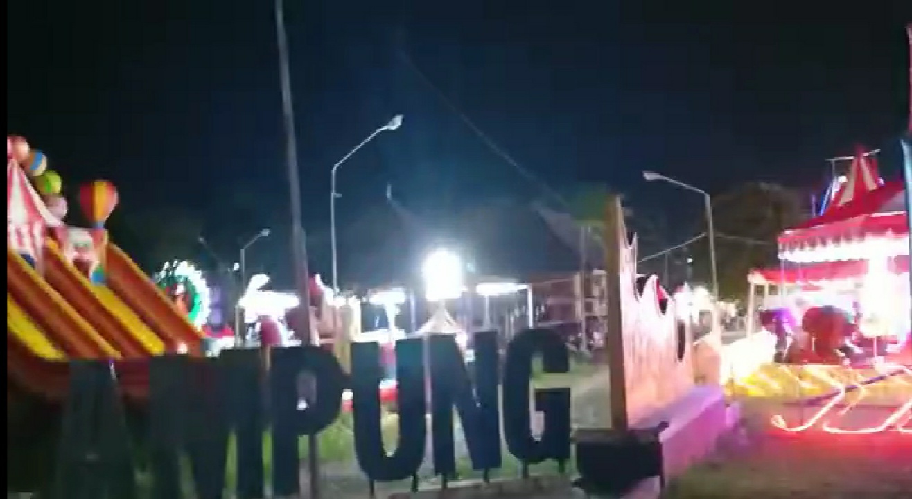 Dinas PMDT Lampung Gelar Pasar Malam Main Tutup Gedung DKL