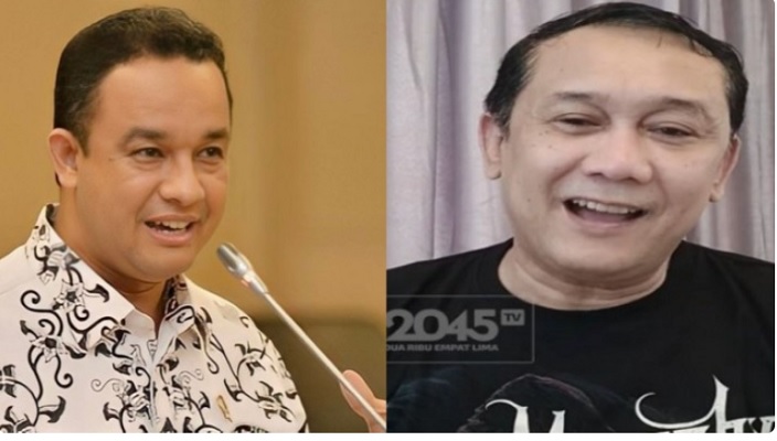Anies Baswedan dan Denny Siregar