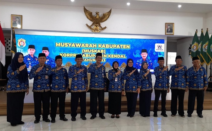 Terpilih Jadi Ketua Korpri, Sekda Kendal Rencanakan Bangun Gedung Serbaguna Korpri