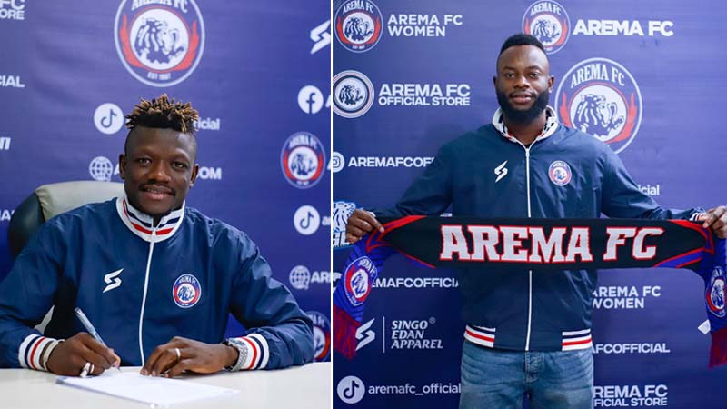 Dua Mutiara Hitam Perkuat Skuad Asing Arema FC, Untuk Mengisi Formula Lima Plus Satu 