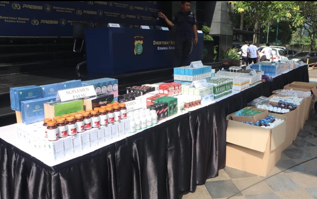 Hati-hati Belanja Online Tokopedia dan Lazada, Polisi Ungkap Obat dan Suplemen Palsu Senilai Rp 130,4 Miliar