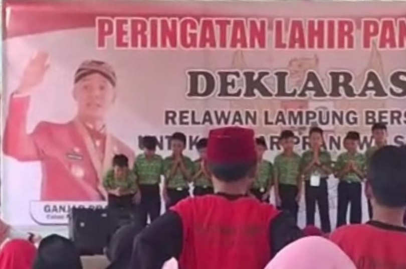 Sosialisasi Ganjar Presiden dan Tulus DPD RI Libatkan Pelajar di Sekolah