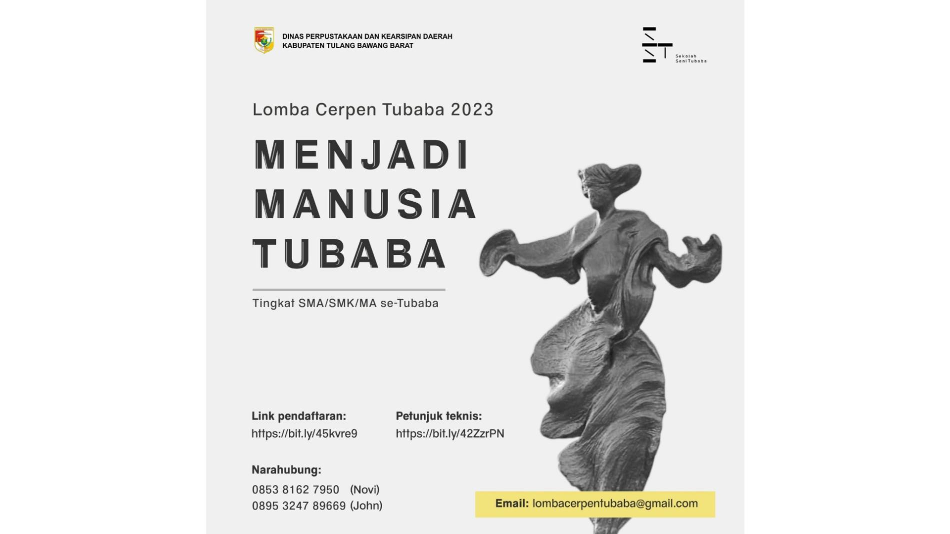 Menjadi Manusia Tubaba, Lomba Cerpen 2023