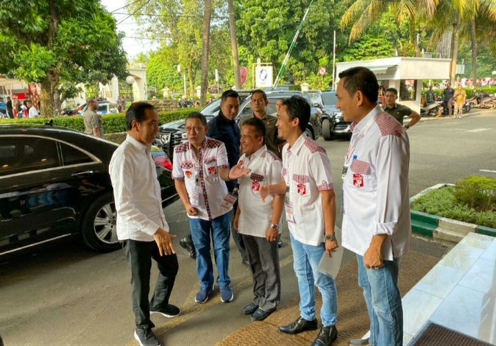 Di Rakernas Bara JP, Jokowi Sebutkan Harapan Sosok Presiden 2024