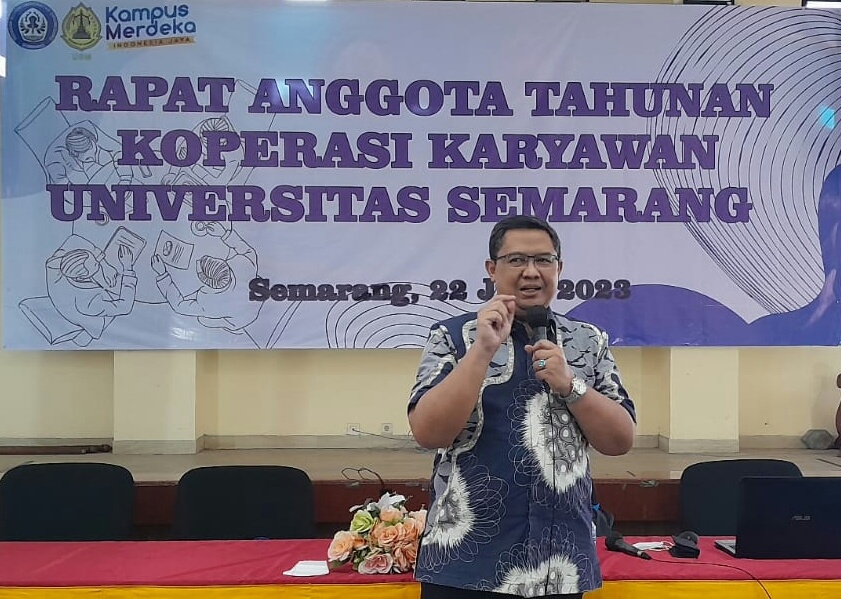 Haris Murwanto Ketua Koperasi USM Periode 2023-2027, Targetkan Jumlah Anggota Meningkat