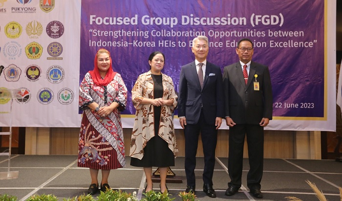 Hadiri Kerjasama 18 Universitas dengan PKNU Korsel, Puan Sebut Pendidikan adalah Game Changer Bagi Negara