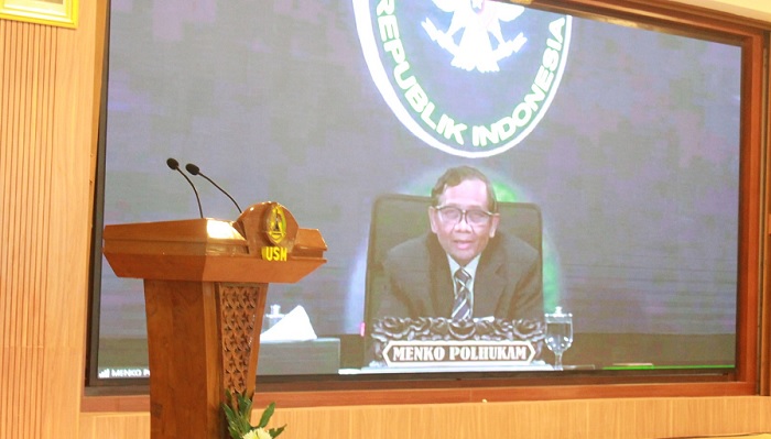 Mahfud MD Buka Kontes Robot Indonesia, Berharap KRBAI Bisa Perkuat Kemaritiman