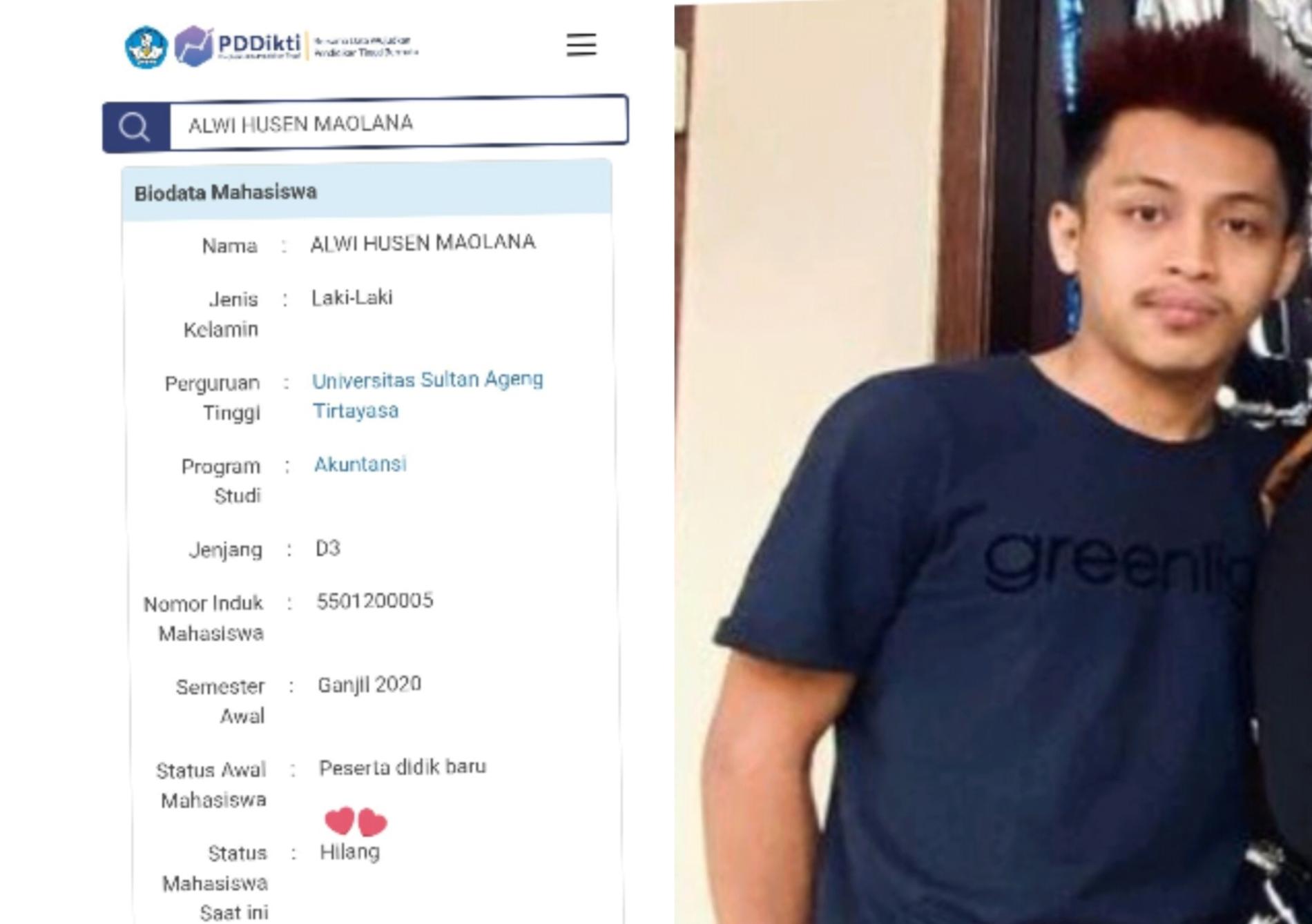 Nih, Identitas dan Tampang Pemerkosa dan Revenge Porn Mahasiswi,  Anak Kadis Lingkungan Hidup Almarhum, Foto Bersama Bupati Pandeglang 