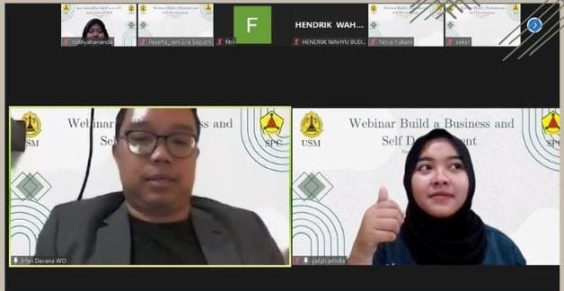 Latih Strategi Pemasaran Produk, UKM SPC USM Gelar Webinar Kewirausahaan