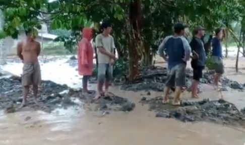 Jelang Salat Idul Adha 1444 H, 3 Pekon Kebanjiran di Semaka, Tanggamus