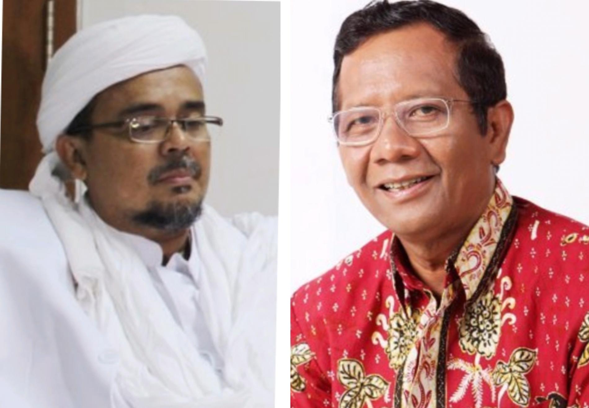 Cuma 2 Cawapres Putra Terbaik Bangsa yang Layak, Mahfud MD dan Sobatnya Rizieq Shihab, Siapa Dia?