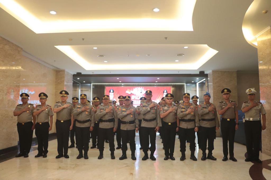 Wow, Sebanyak 1.294 Personel Polda Metro Jaya Hari ini Naik Pangkat 