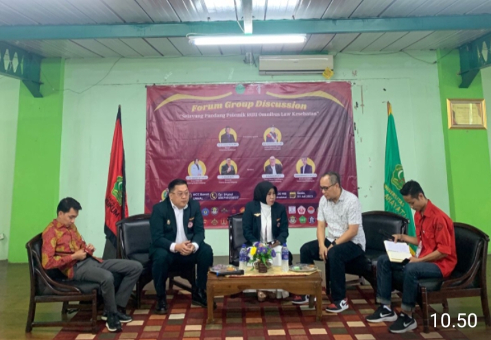 Polemik RUU Omnibus Law Kesehatan, BEM FH Universitas Malahayati Gelar FGD