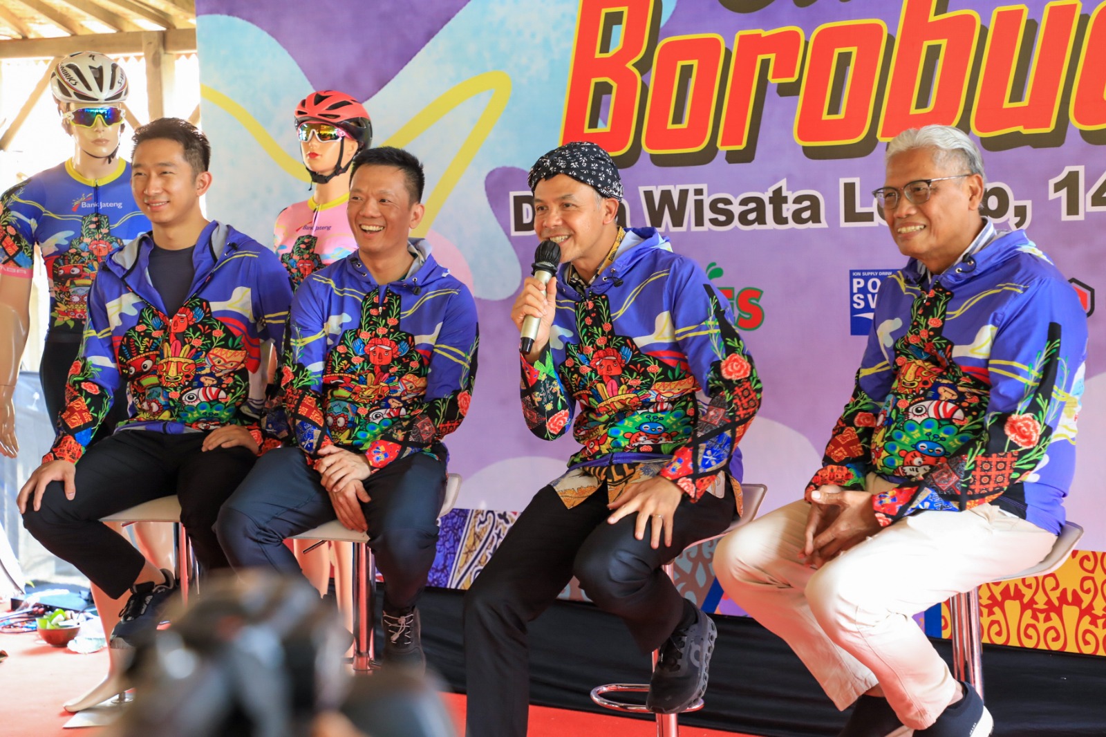 Tour de Borobudur 2023, Ganjar: Yang Unik Rutenya Selalu Baru dengan Pemandangan Indah