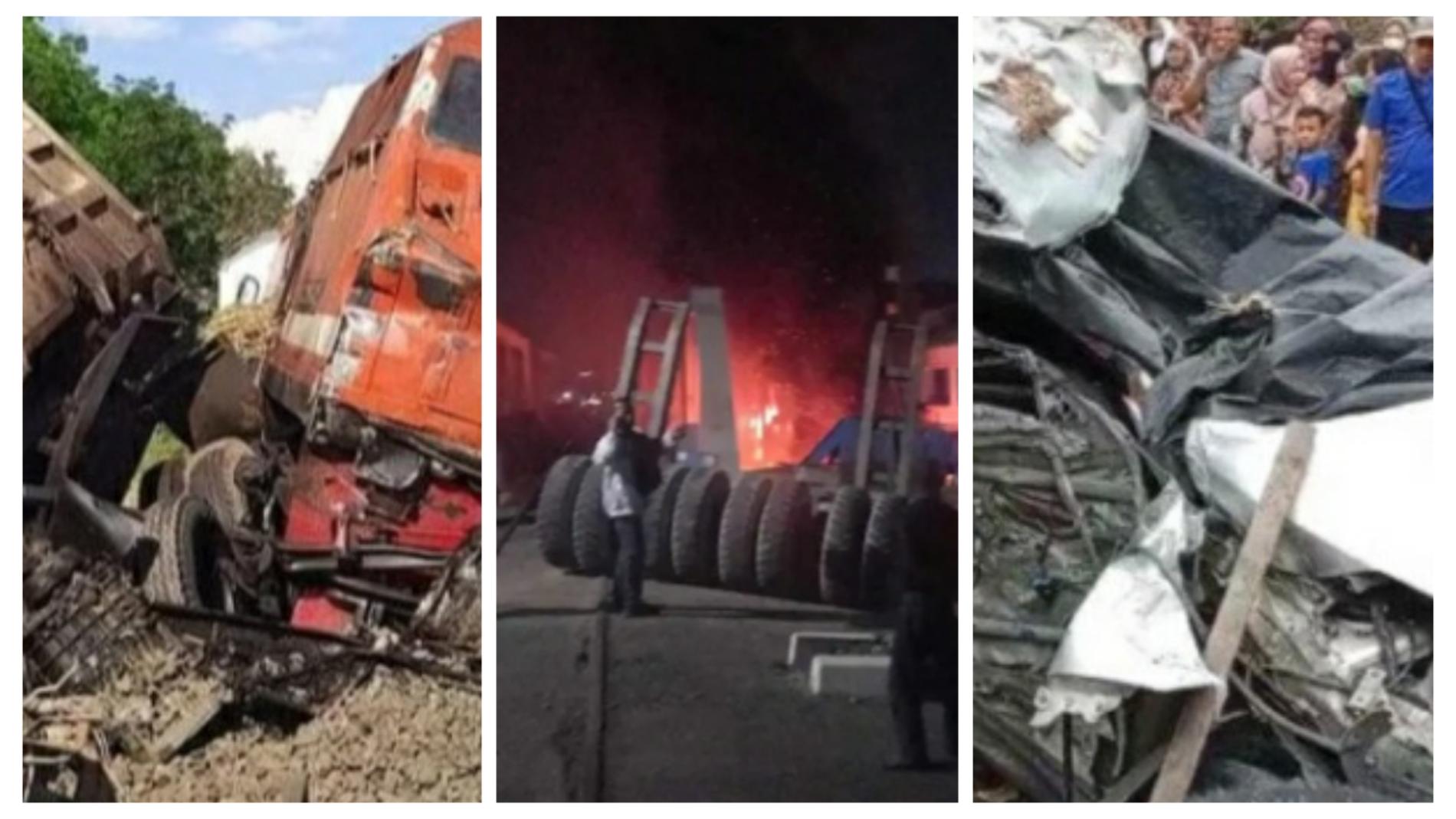 Pada Hari yang Sama, 3 Kereta Api Tabrak 3 Mobil di 3 Provinsi