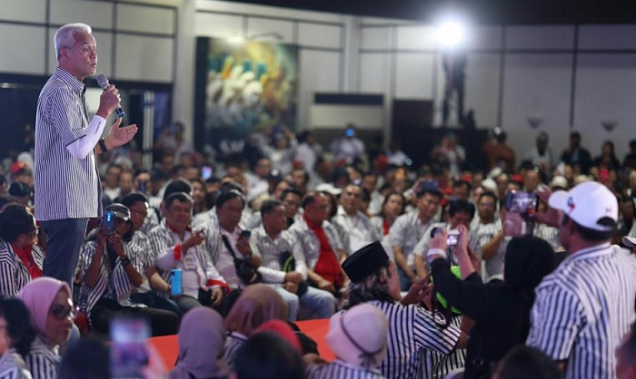 350 Organ Relawan Bersatu, Ganjar: Saya Komando untuk Bekerja Taktis dan Berpolitik Baik