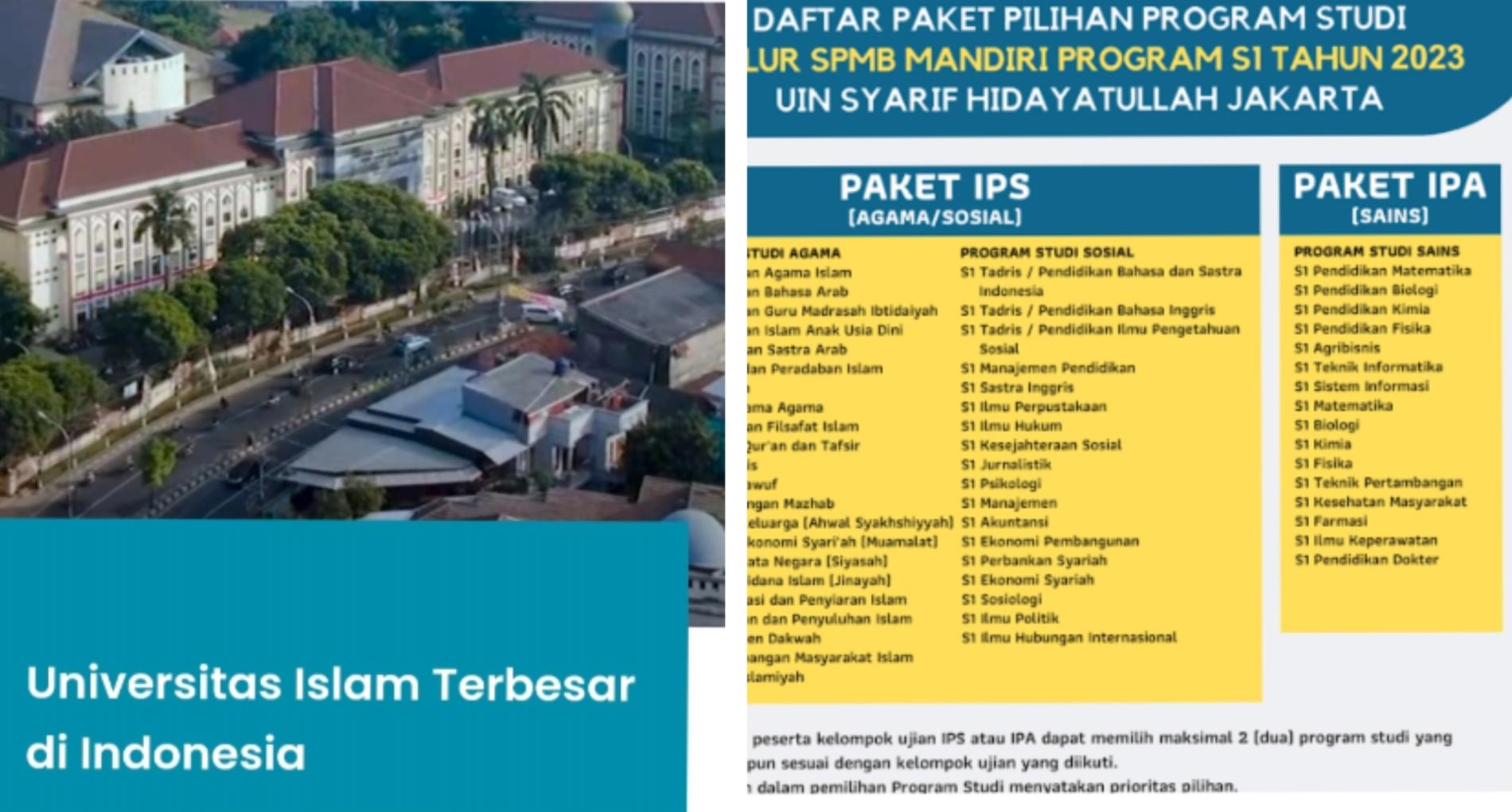 Ujian Online SPMB UIN Syarif Hidayatullah Berantakan, Masa Pertanyaan Kanker Jawabannya Istighfar