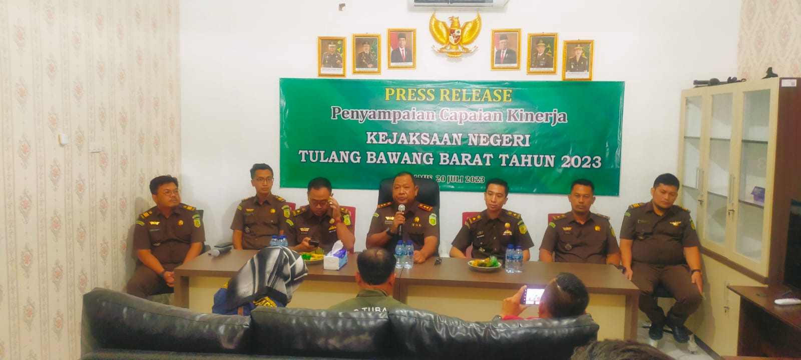 Ini Capaian Kinerja Kejari Tulangbawang Barat Selama Tahun 2023