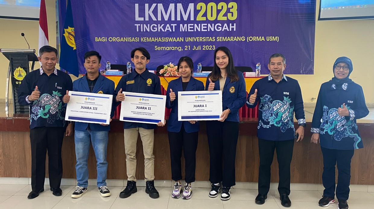 103 Mahasiswa USM Ikuti LKMM TM, Rektor: Pelatihan Modal Awal Berorganisasi