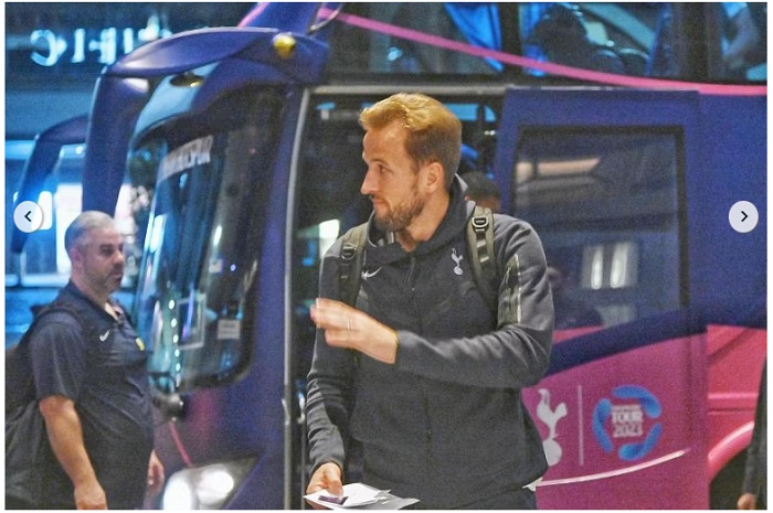 Harry Kane dan Son Tiba di Singapura Bersama Tottenham Hotspur, Yang Mau Nonton Laganya, Ini Jadwalnya