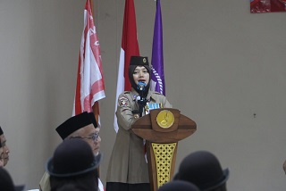 Ketua Kwarda Pramuka Lampung Nunik Lepas Kontingen Ikuti Jambore Pramuka Dunia ke-25 di Korea Selatan