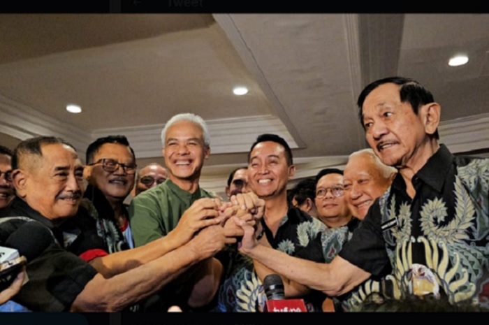 Di Depan Purnawirawan TNI/Polri, Ganjar Sebut Kalau Pendapatan Negara Besar, Pertahanan Negara Pasti Kuat