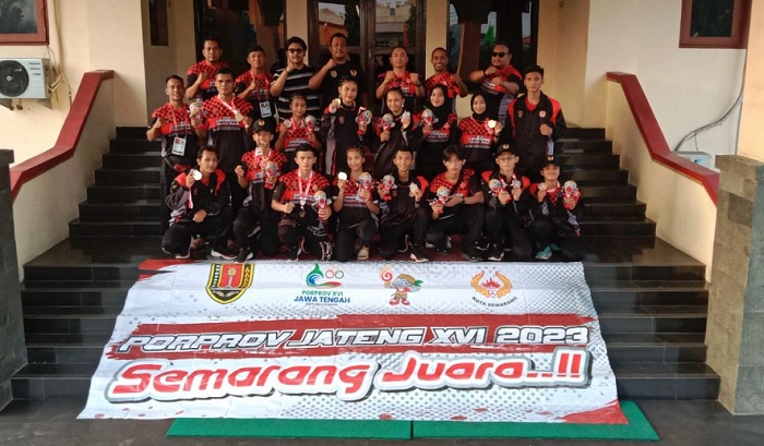 Emas Muaythai Kota Semarang Lebihi Target di Porprov, Pelatih Sebut Berkat Performa Atlet Meningkat 