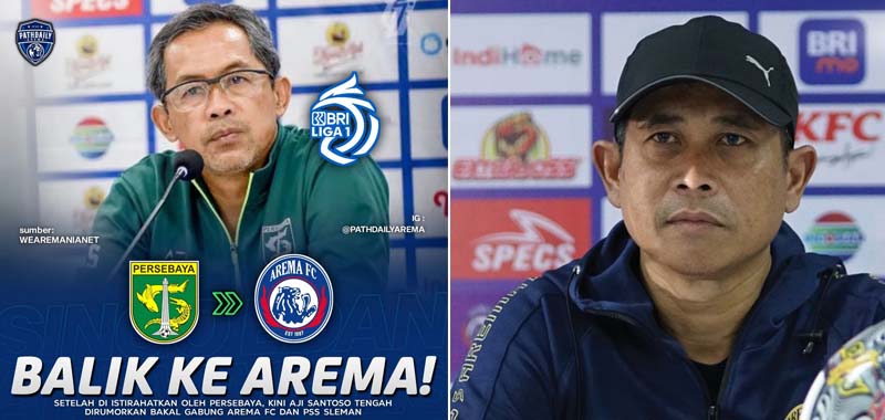  Ada Rumor Didepak Persebaya, Aji Santoso Jadi Kandidat Pelatih Arema FC, Benarkah