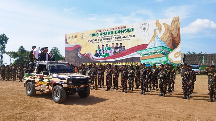 Apel 1.000 Pasukan Ansor Banser Kendal, Ketua GP Ansor Jateng Tegaskan Jaga Persatuan dan Persaudaraan